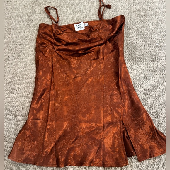 Princess Polly Dresses & Skirts - Copper slip dress